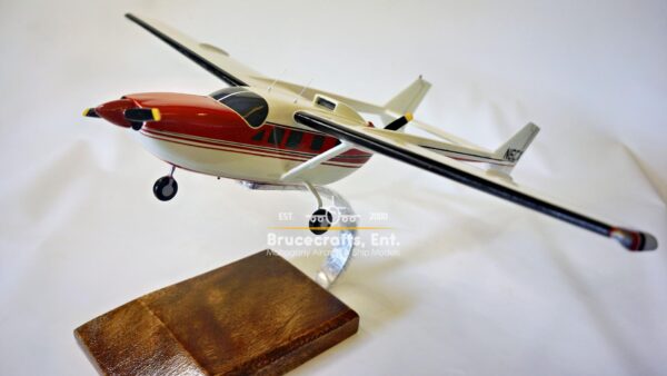 Cessna 337 Super Skymaster with detailed craftsmanship.